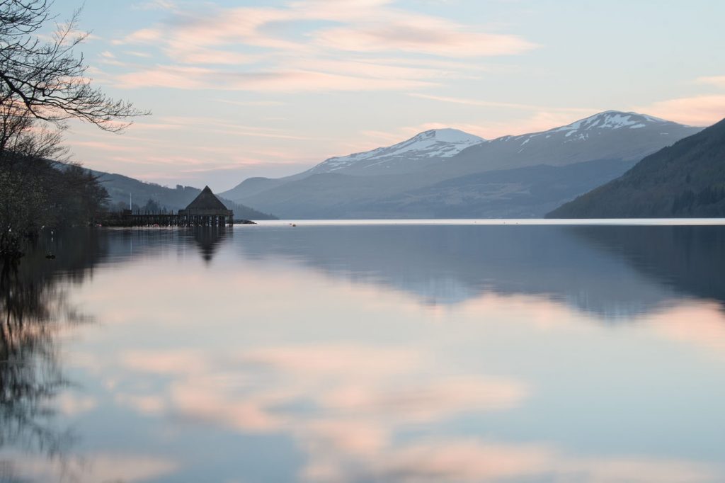 Kenmore and the Crannog, Loch Tay
